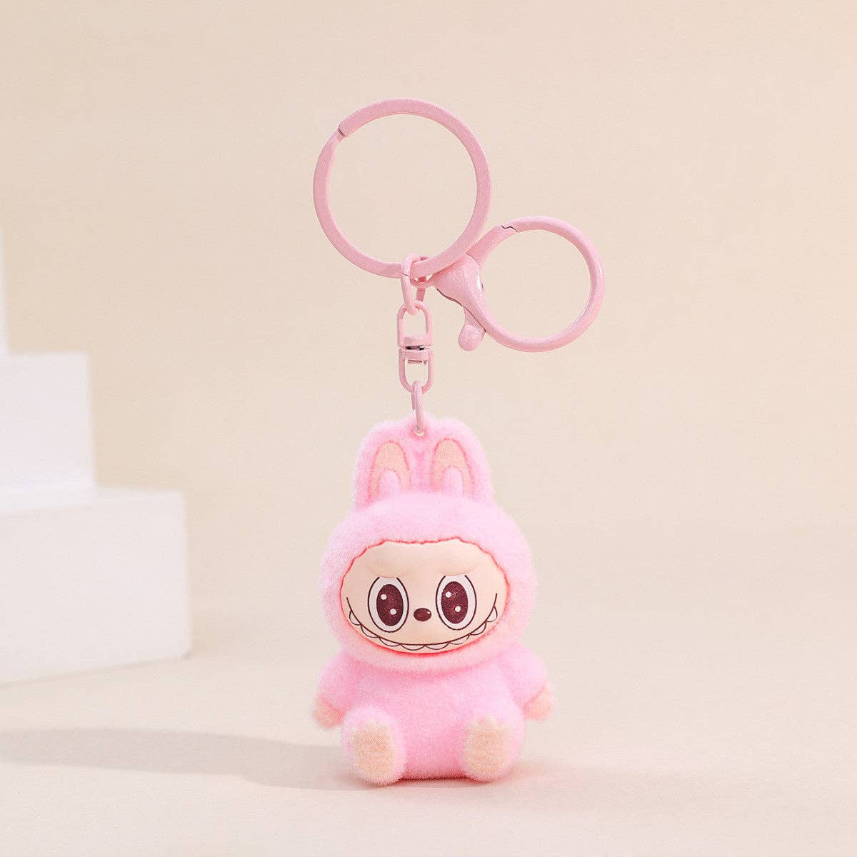 Porte-clés Labubu Rose