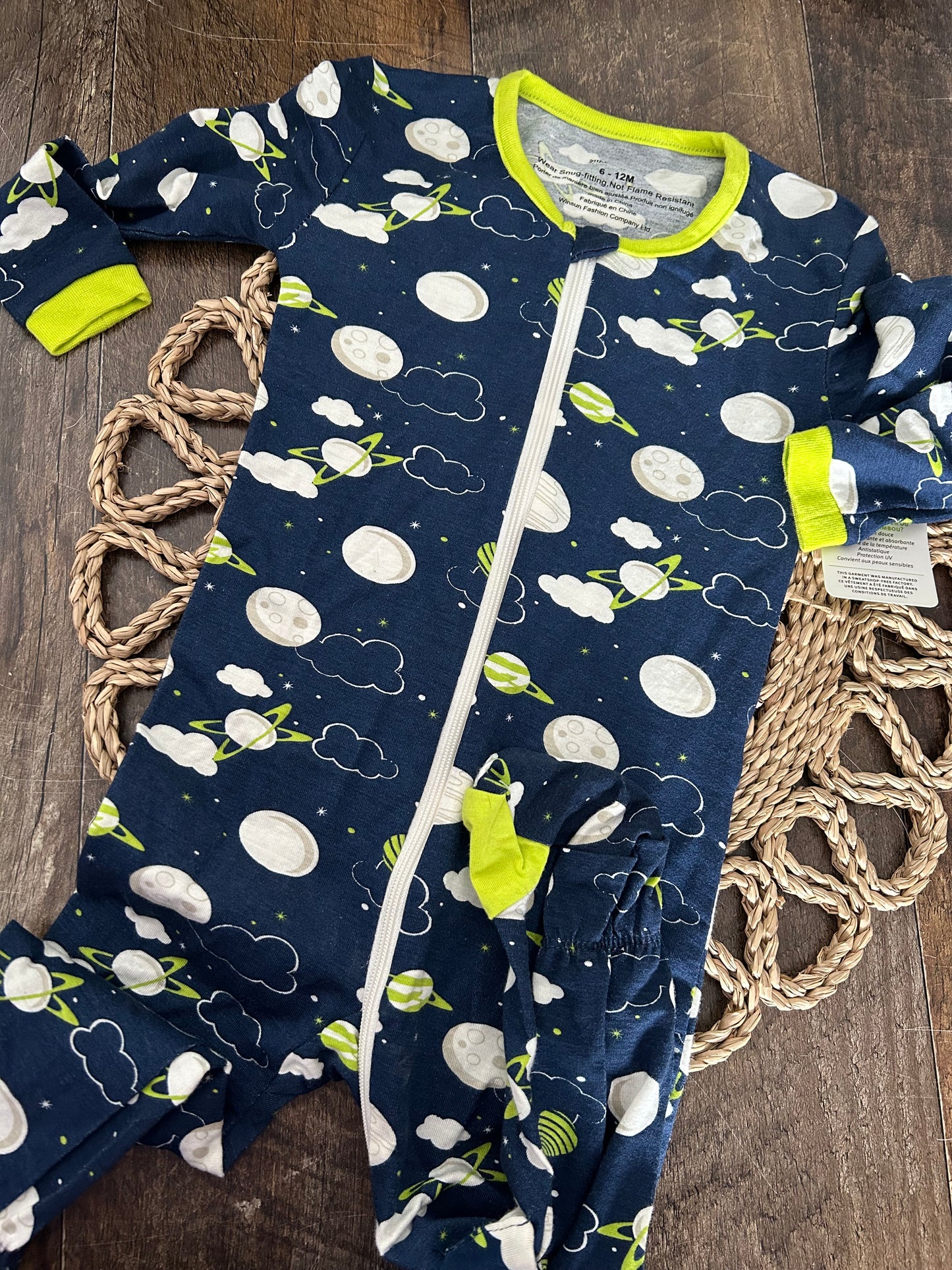 Pyjama planète | 6-12 mois