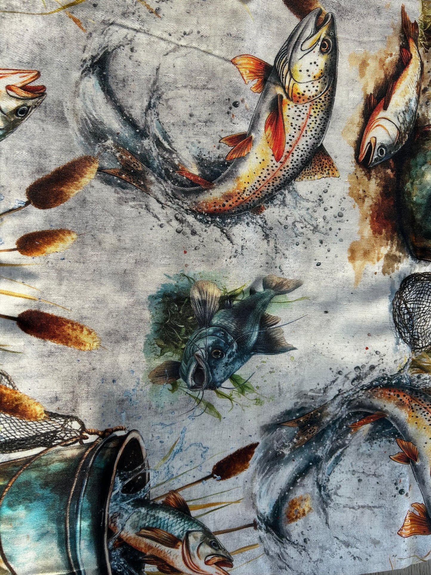 Doudou mousseline - Poisson