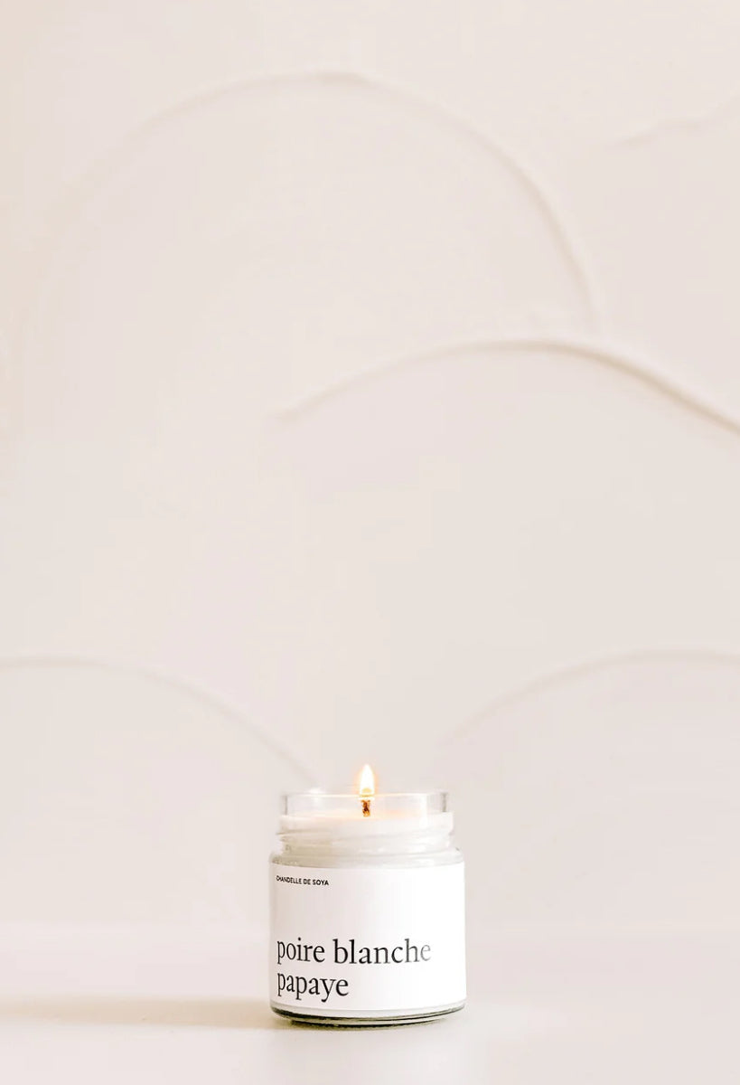 Chandelle- Poire blanche et papaye