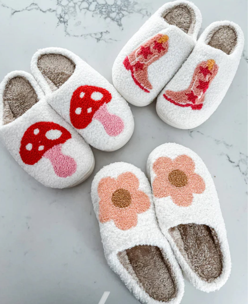 Pantoufle champignon