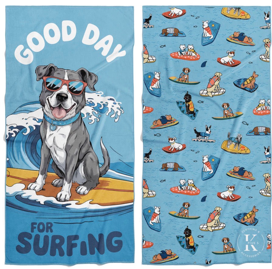 Serviette en microfibre k5 | Chien