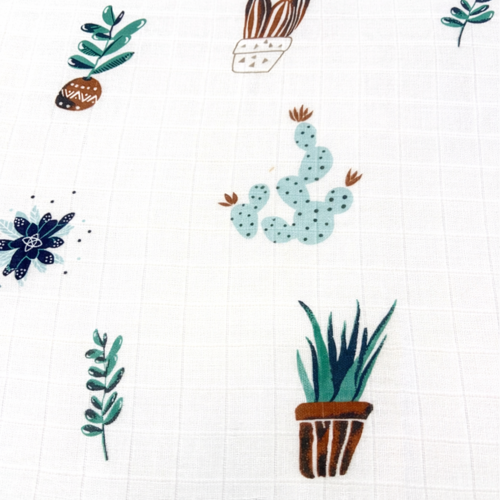 Doudou mousseline | Cactus