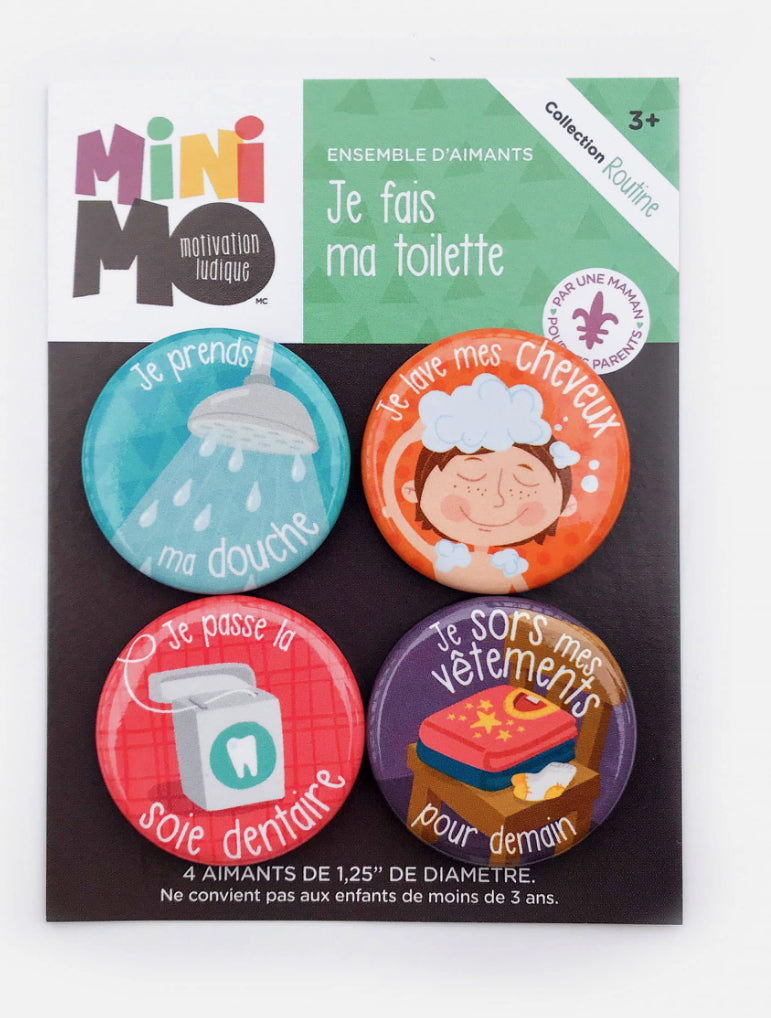 Ma routine de toilette