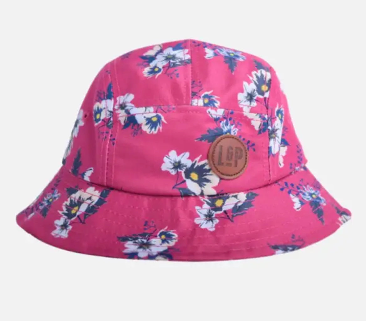 Chapeau 3-6 mois L&P | Sidney fleurs