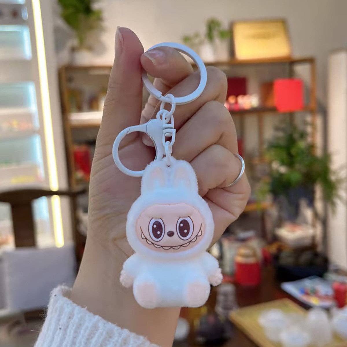 Porte-clés Labubu Rose