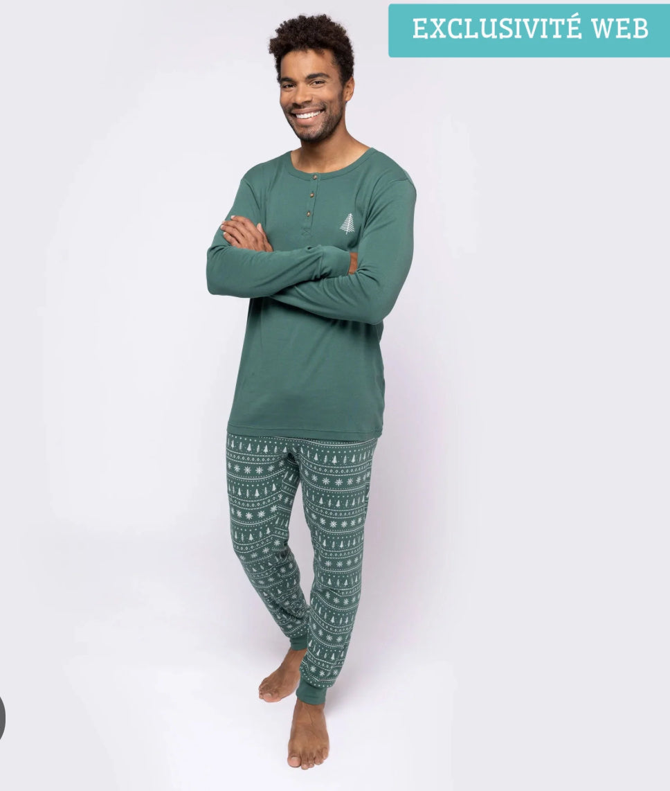 Pyjama Noël petit lem| Adulte