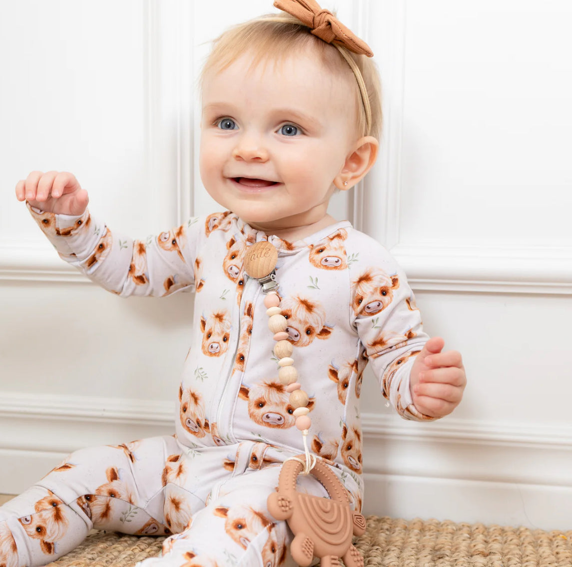 Pyjama vache One piece bébé | Création jade