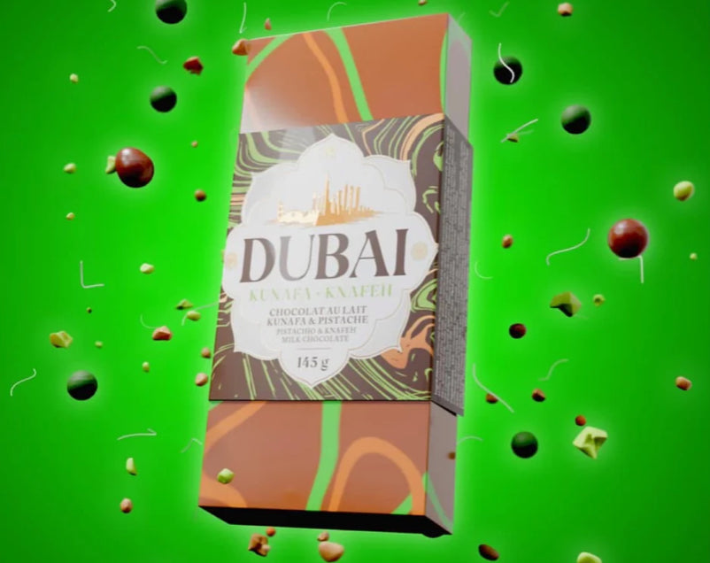 Chocolat de dubai à la pistache