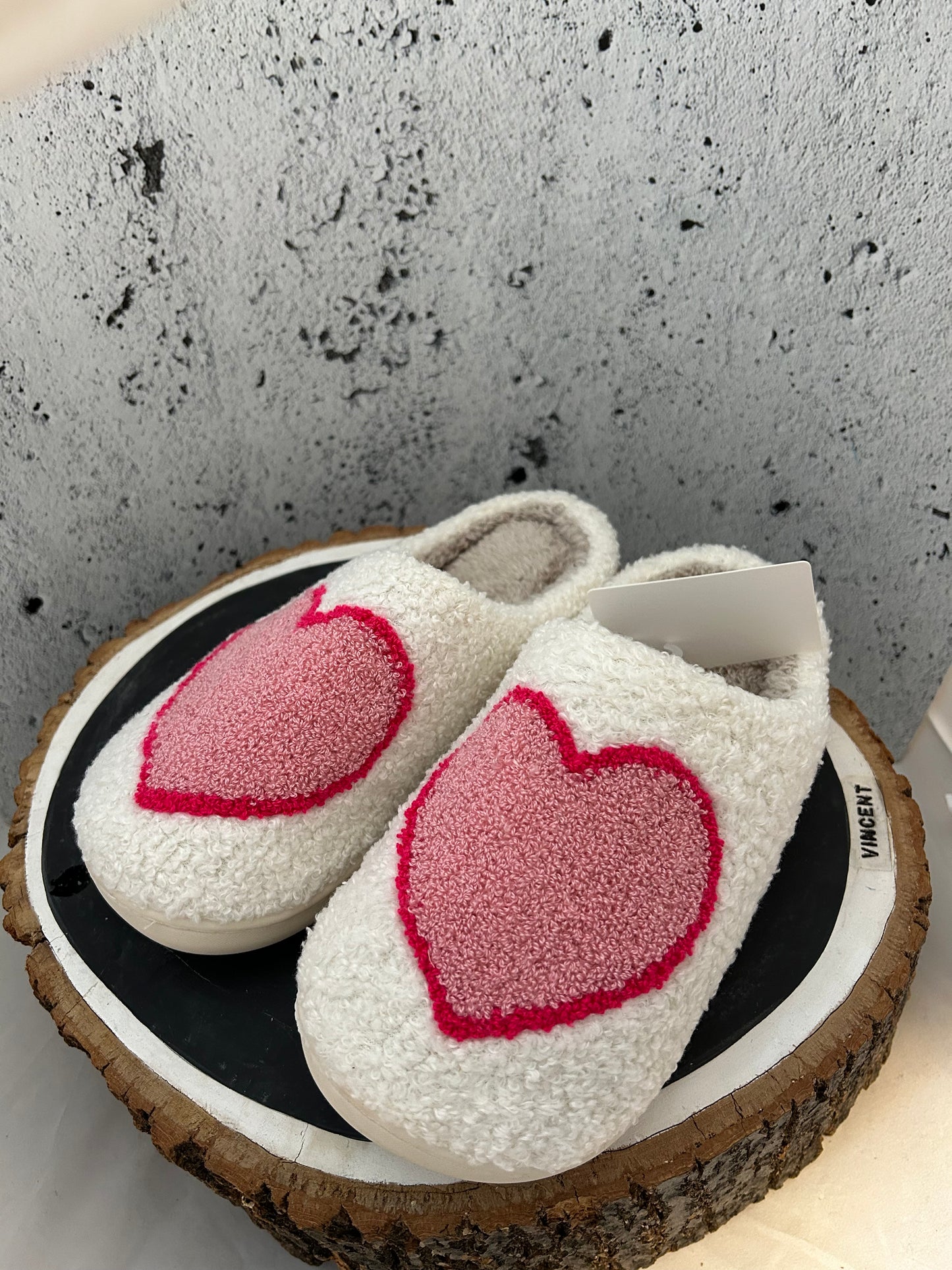 Pantoufle cœur 5-6