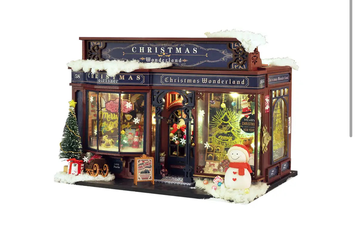 Maison de Noël à assemblée