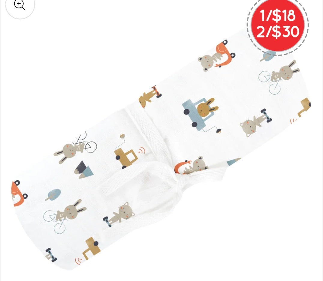 Mousseline voiture- velo | perlimpinpin