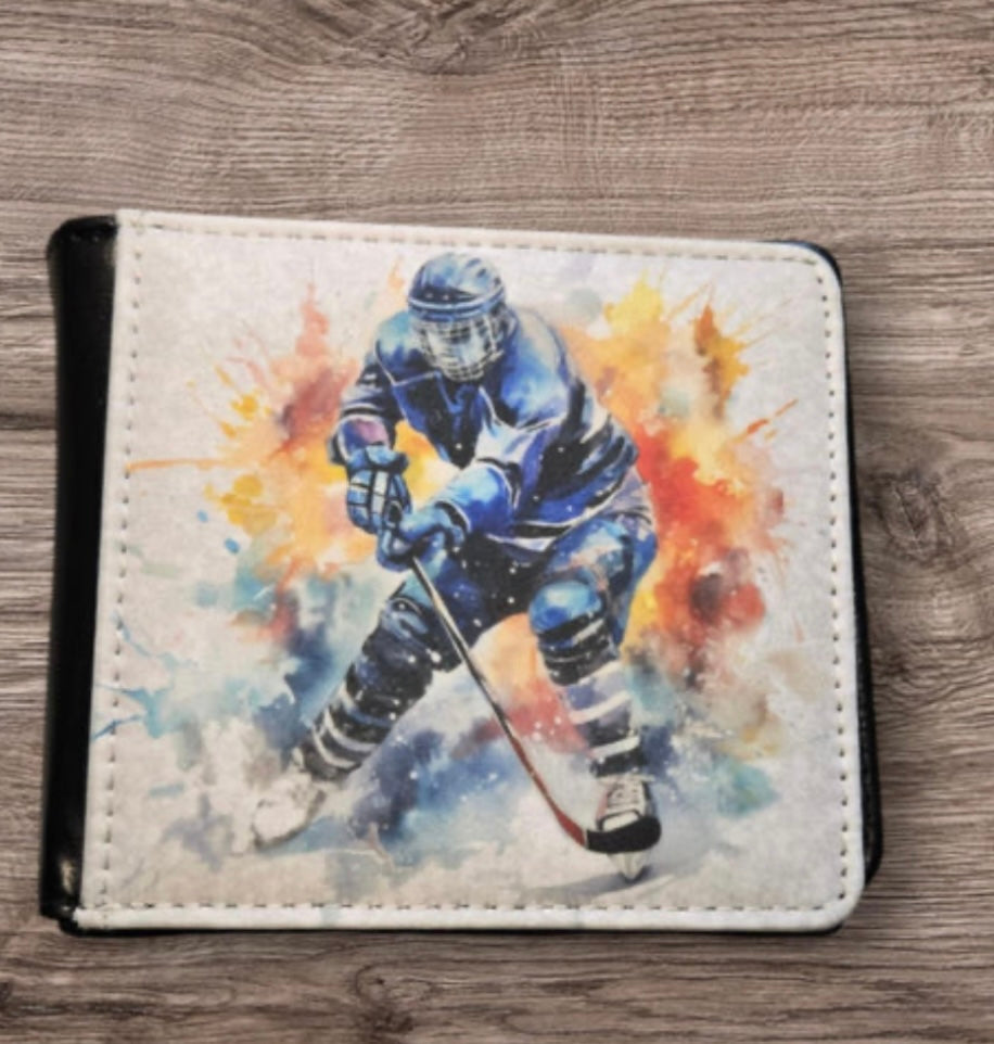 Porte feuille |Hockey