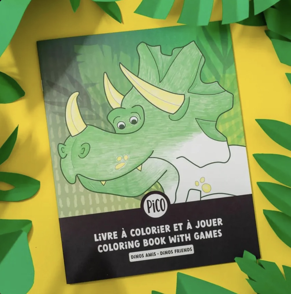 Livre à coloriage pico - Dino