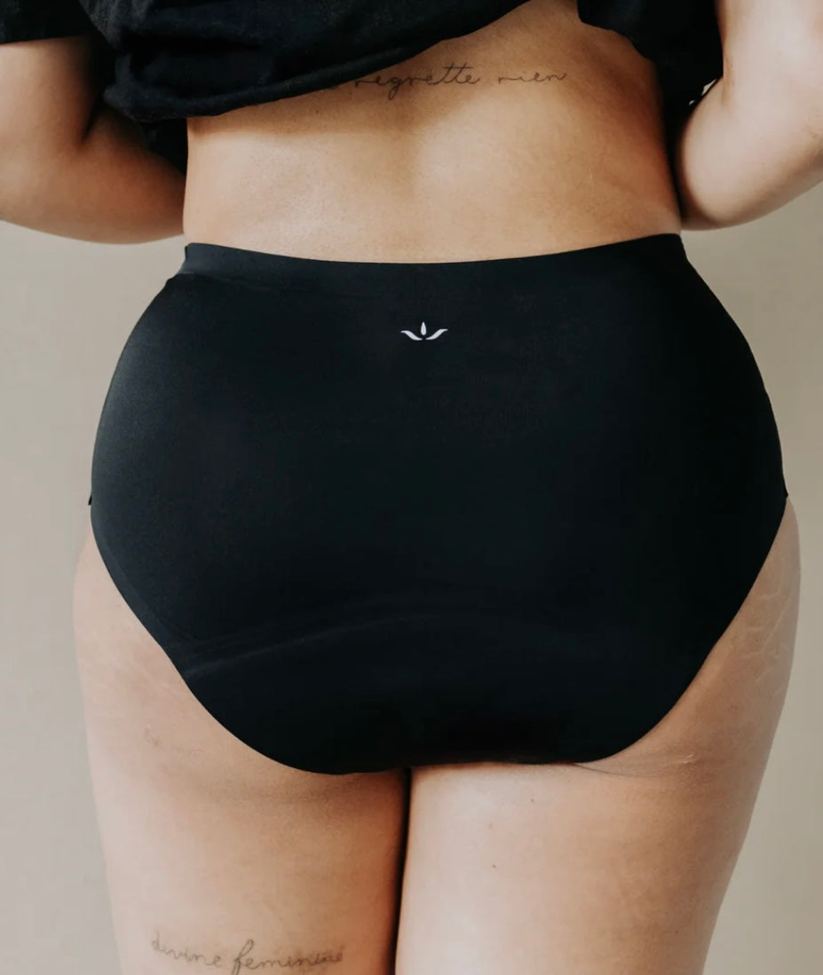 Culotte menstruelle taille haute | absorption medium XL