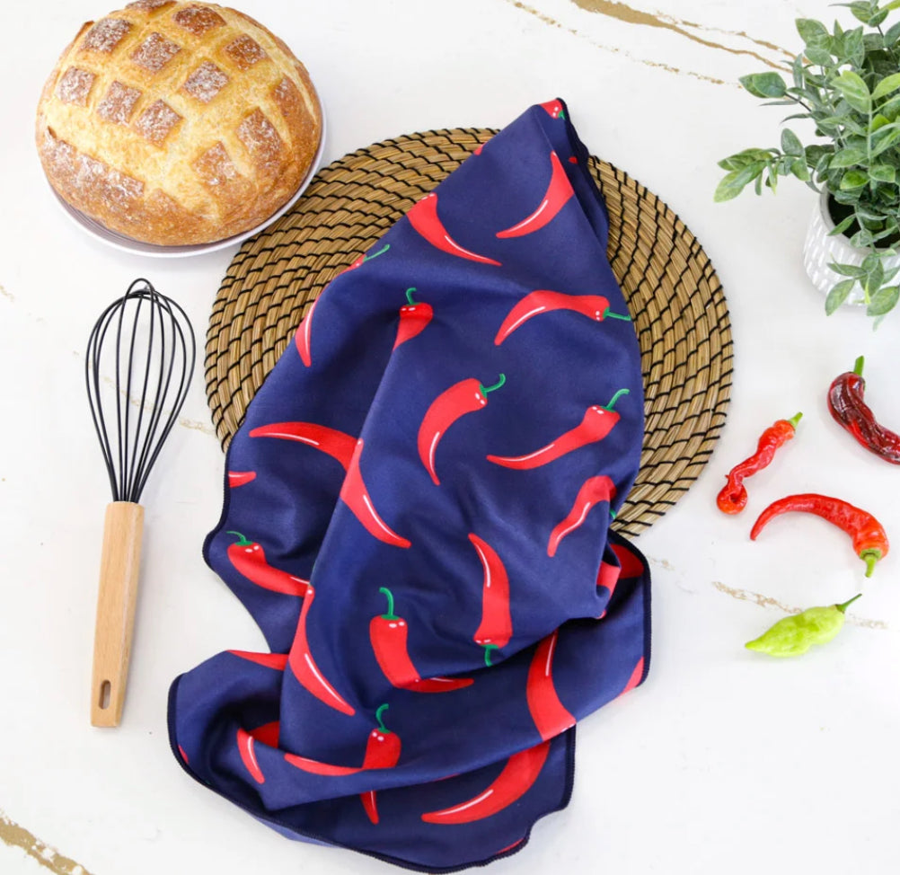 Linge à vaisselle| piment
