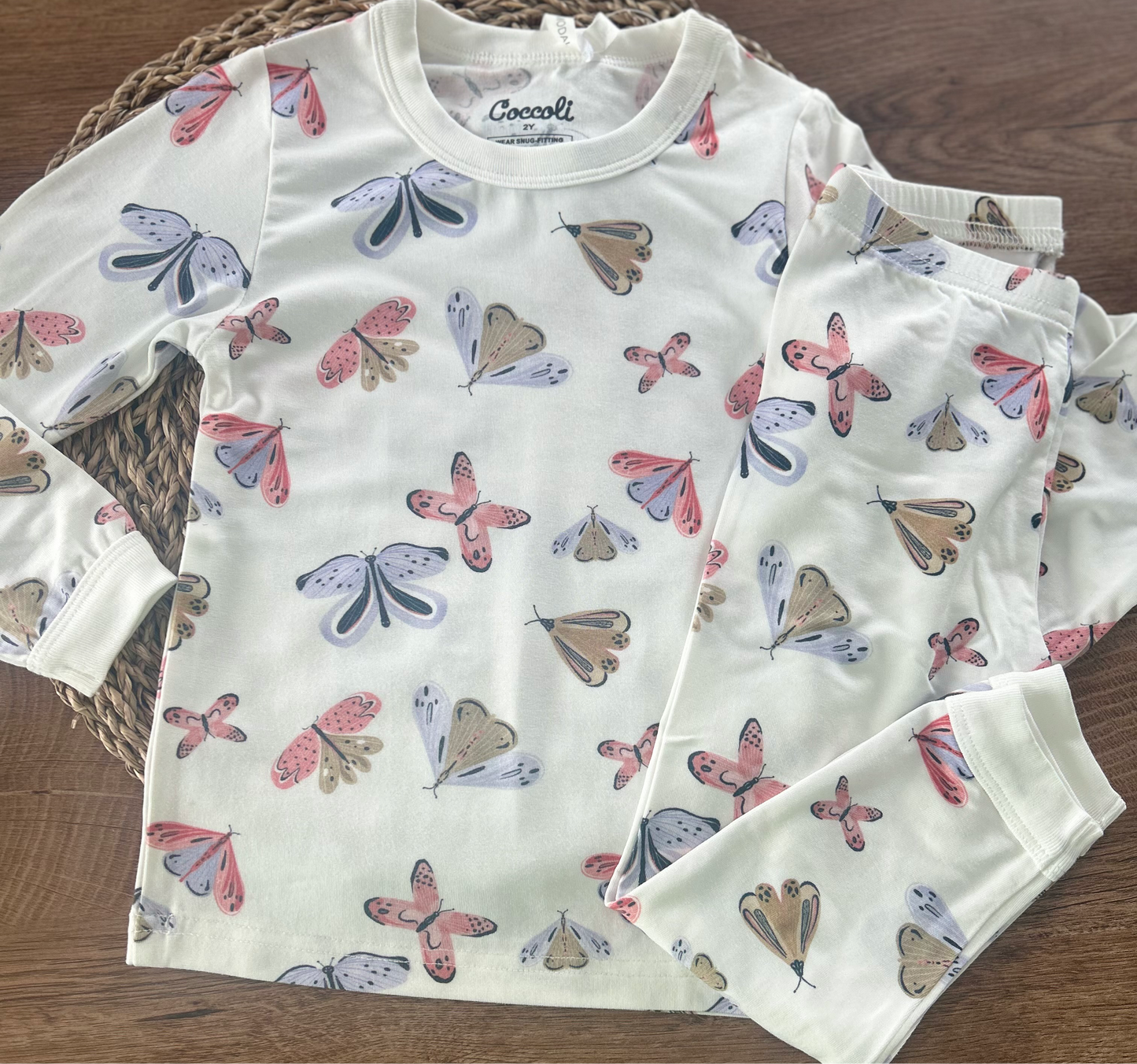 Pyjama papillon 8ans| Coccoli