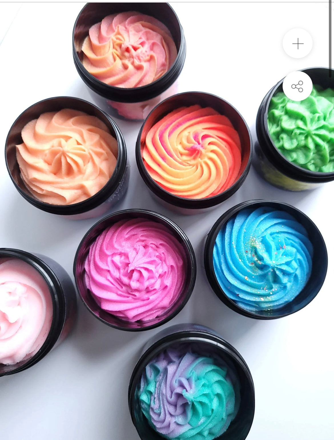 Savons fouettés & exfoliants