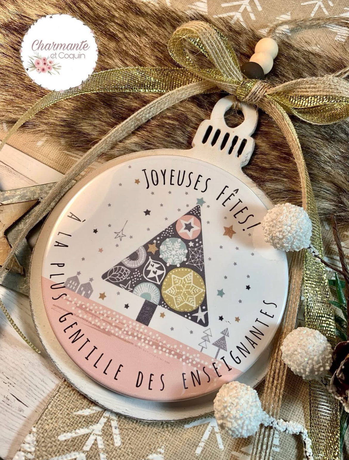 Boule de Noël | + Gentille des éducatrices