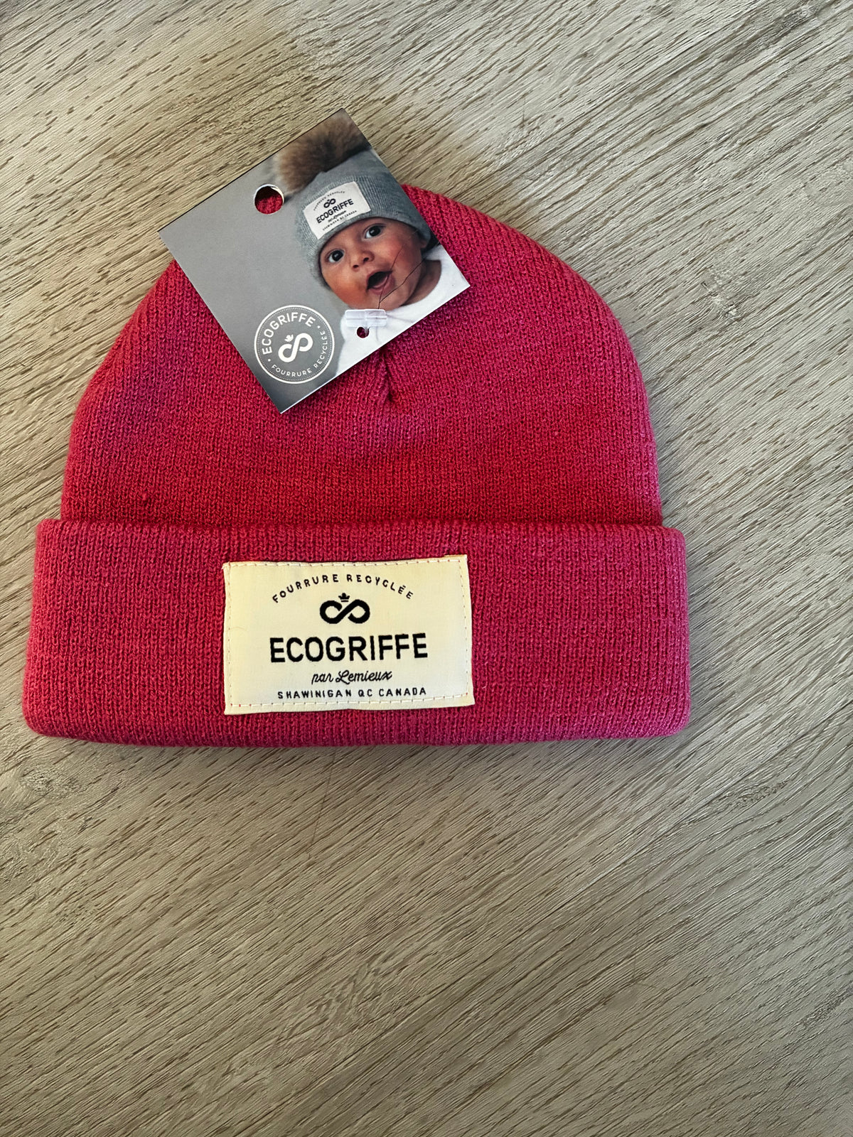 Tuque bébé Ecogriffe