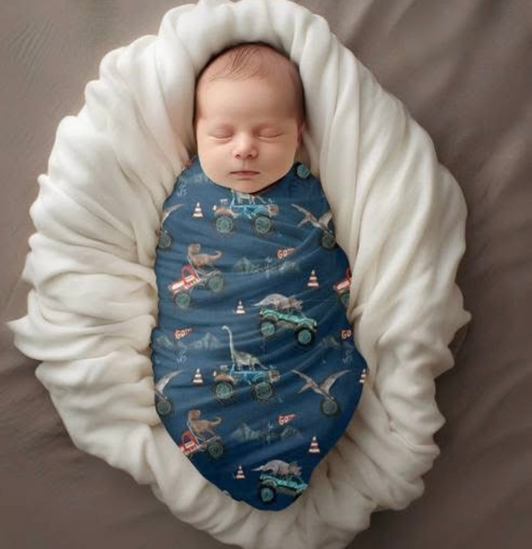 Doudou mousseline | Dino