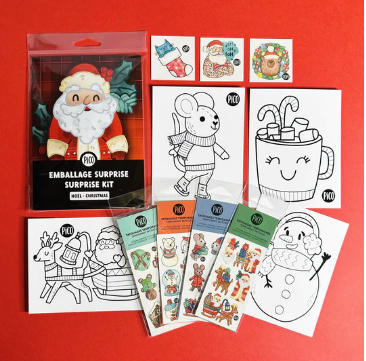 Ensemble de tatouage