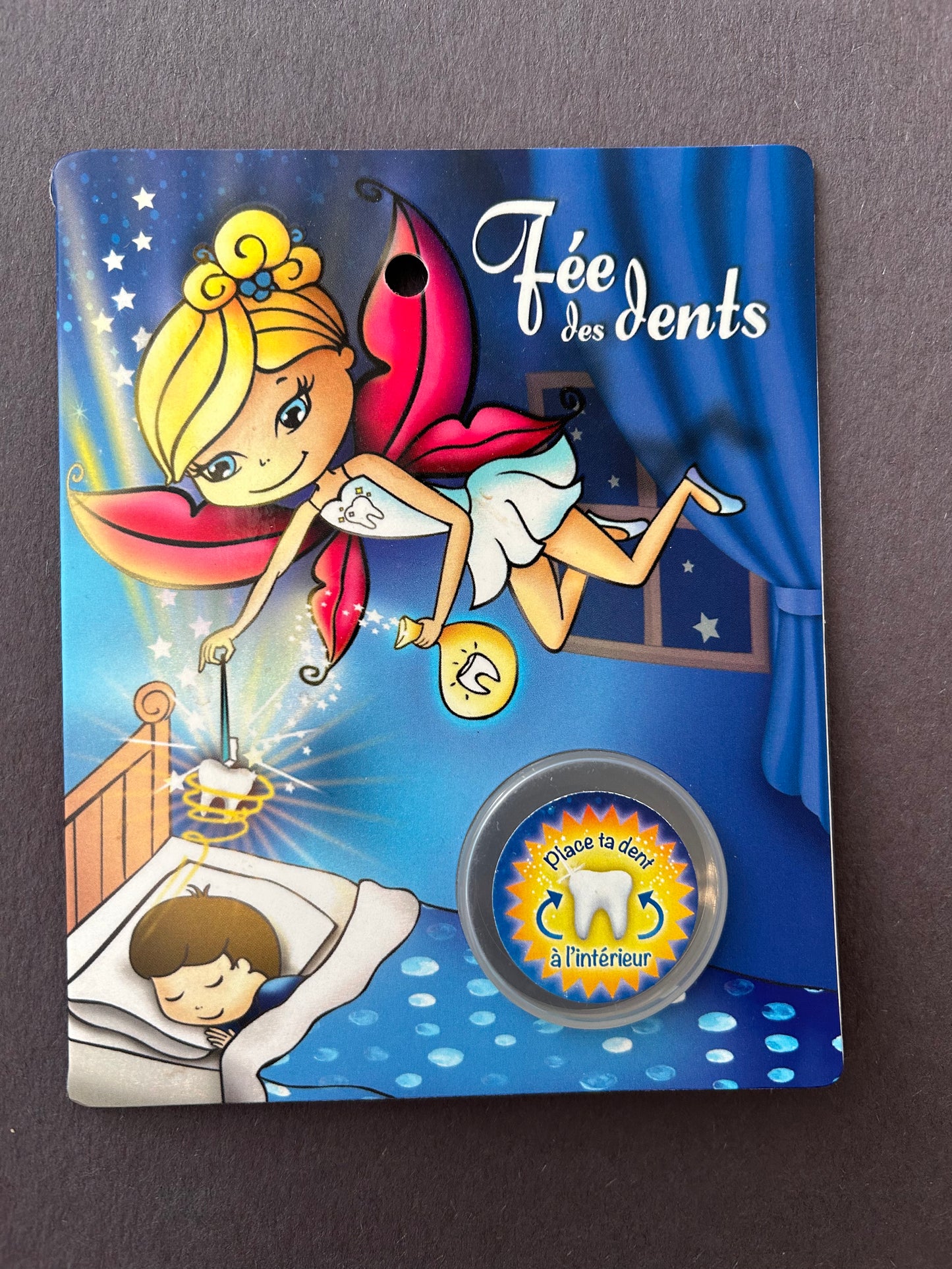 Boîtier fée des dents- 2 couleurs