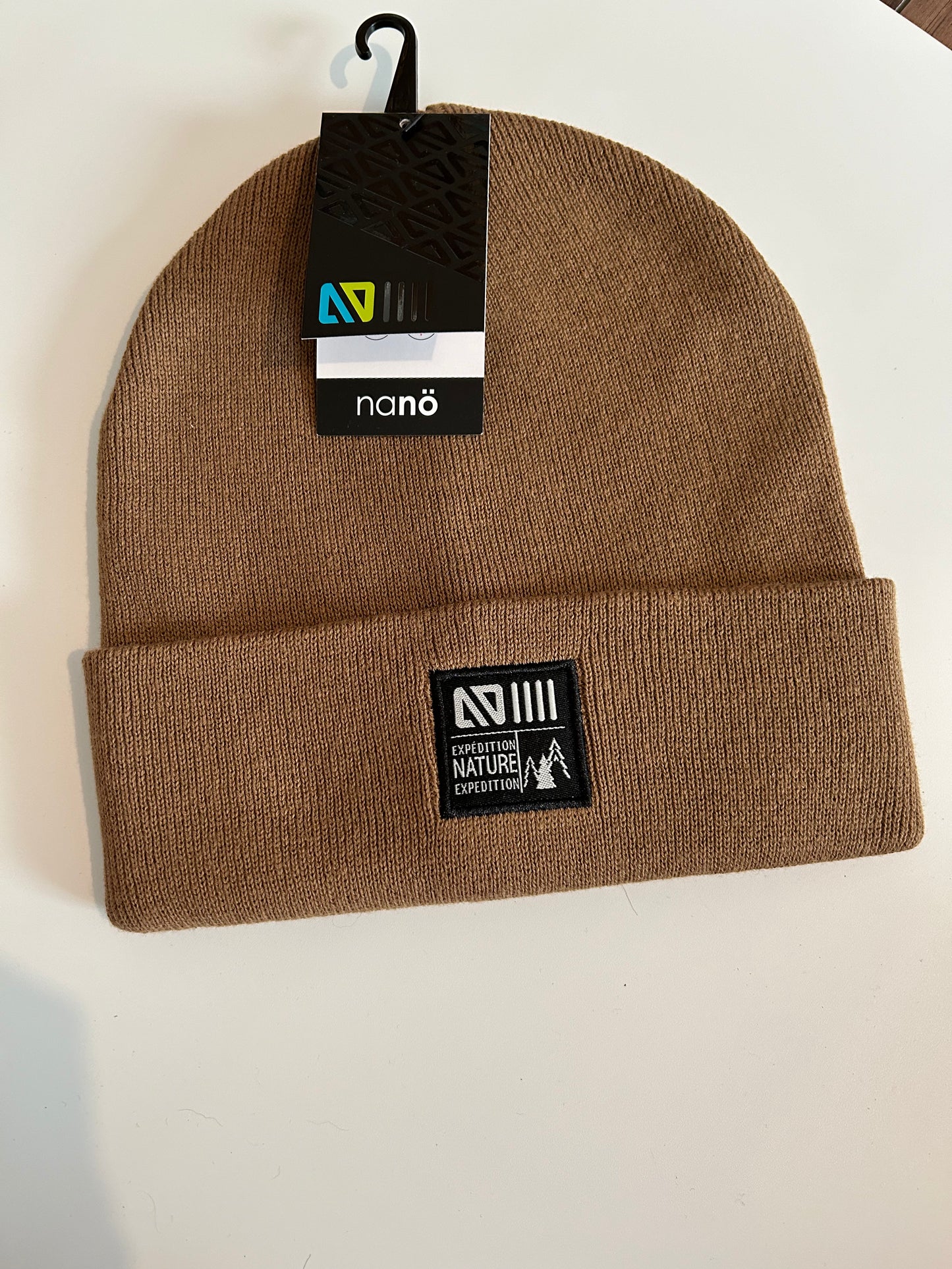 Tuque brune 7-14 ans