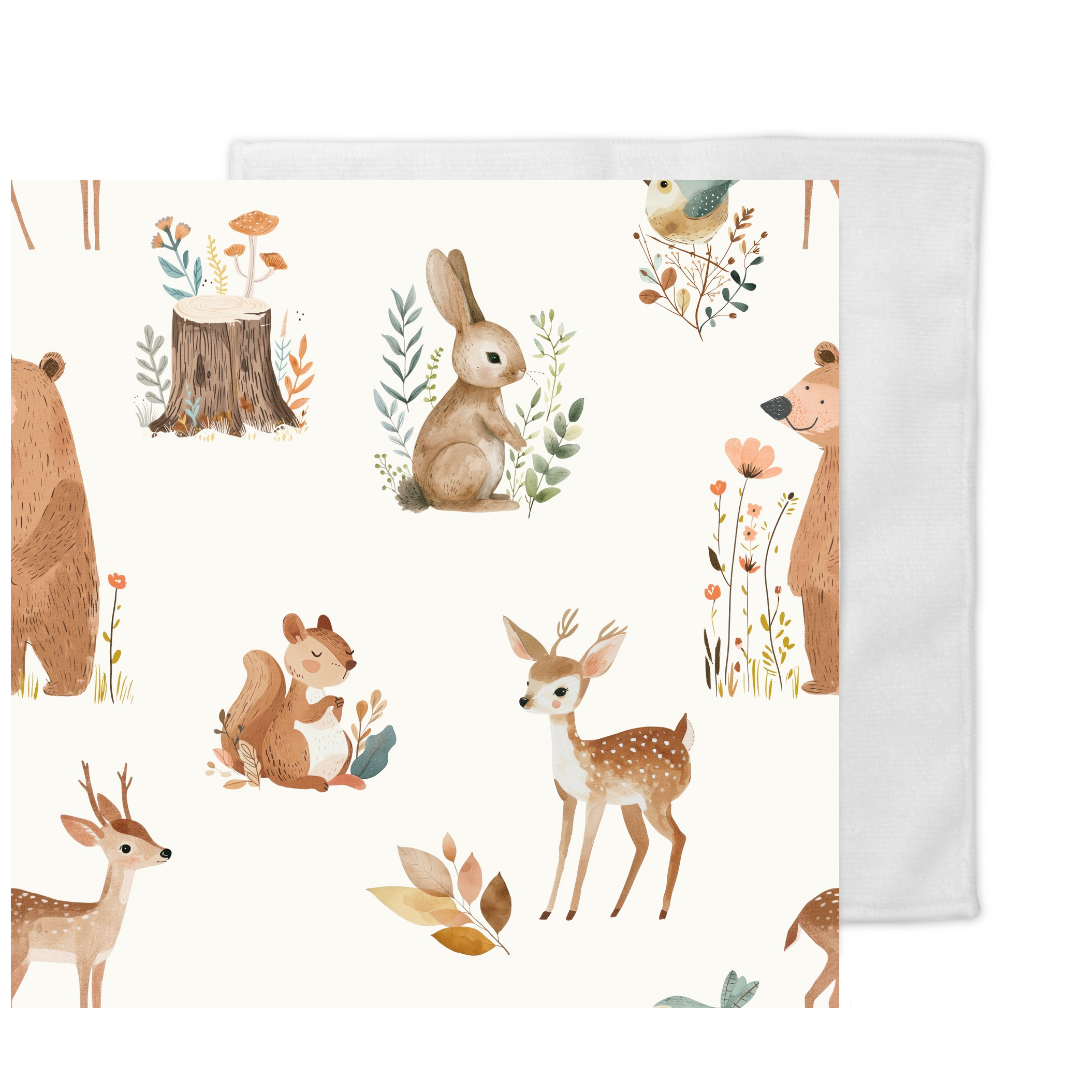 Débarbouillettes animaux