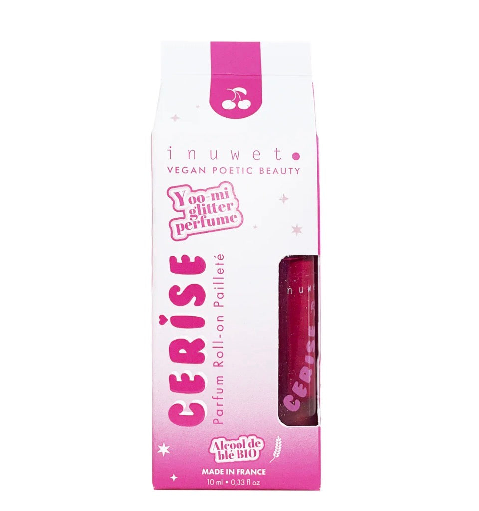 Parfum inuwet|  Roll-on Pailleté Cerise