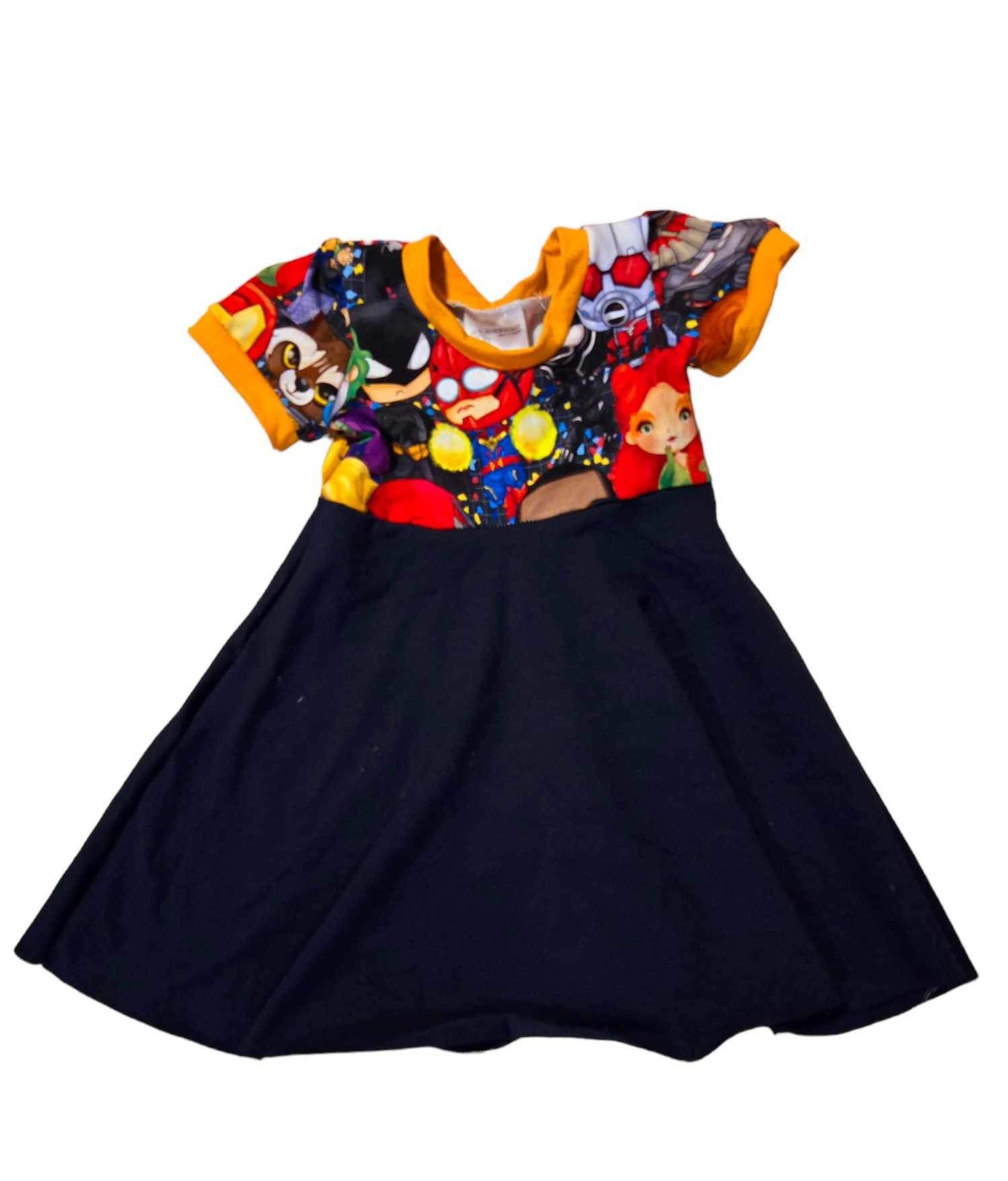 Robe super héros| mini biscuit 1/3 ans