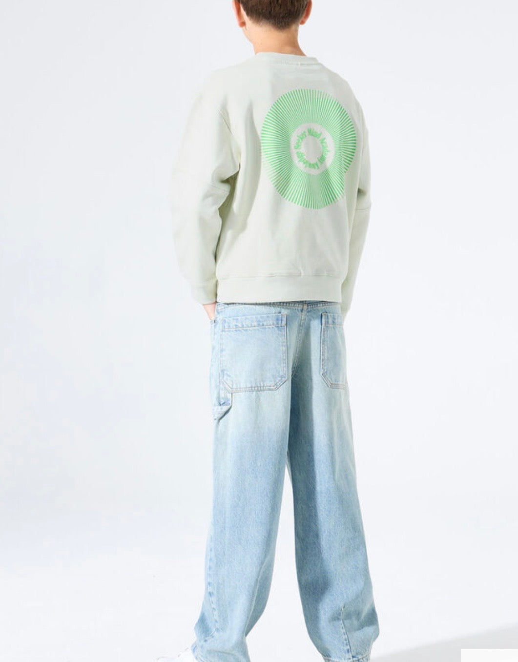 Hoodie vert | Garcia 8-16 ans