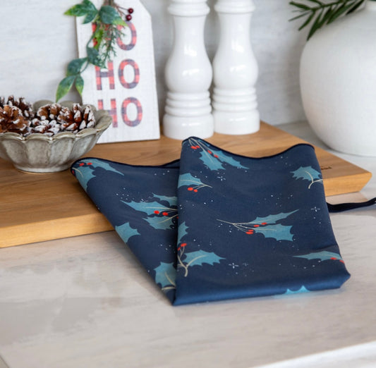 Linge à vaisselle| Sous le gui - Réversible