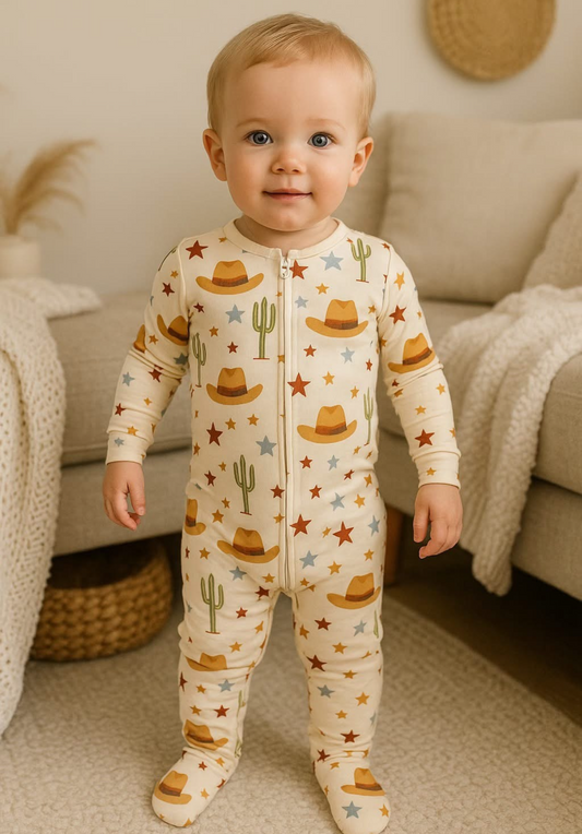 Pyjama Cowboy 3-6 mois| mini coco