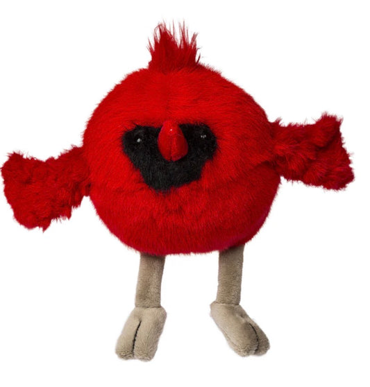 Peluche oiseau | Rouge