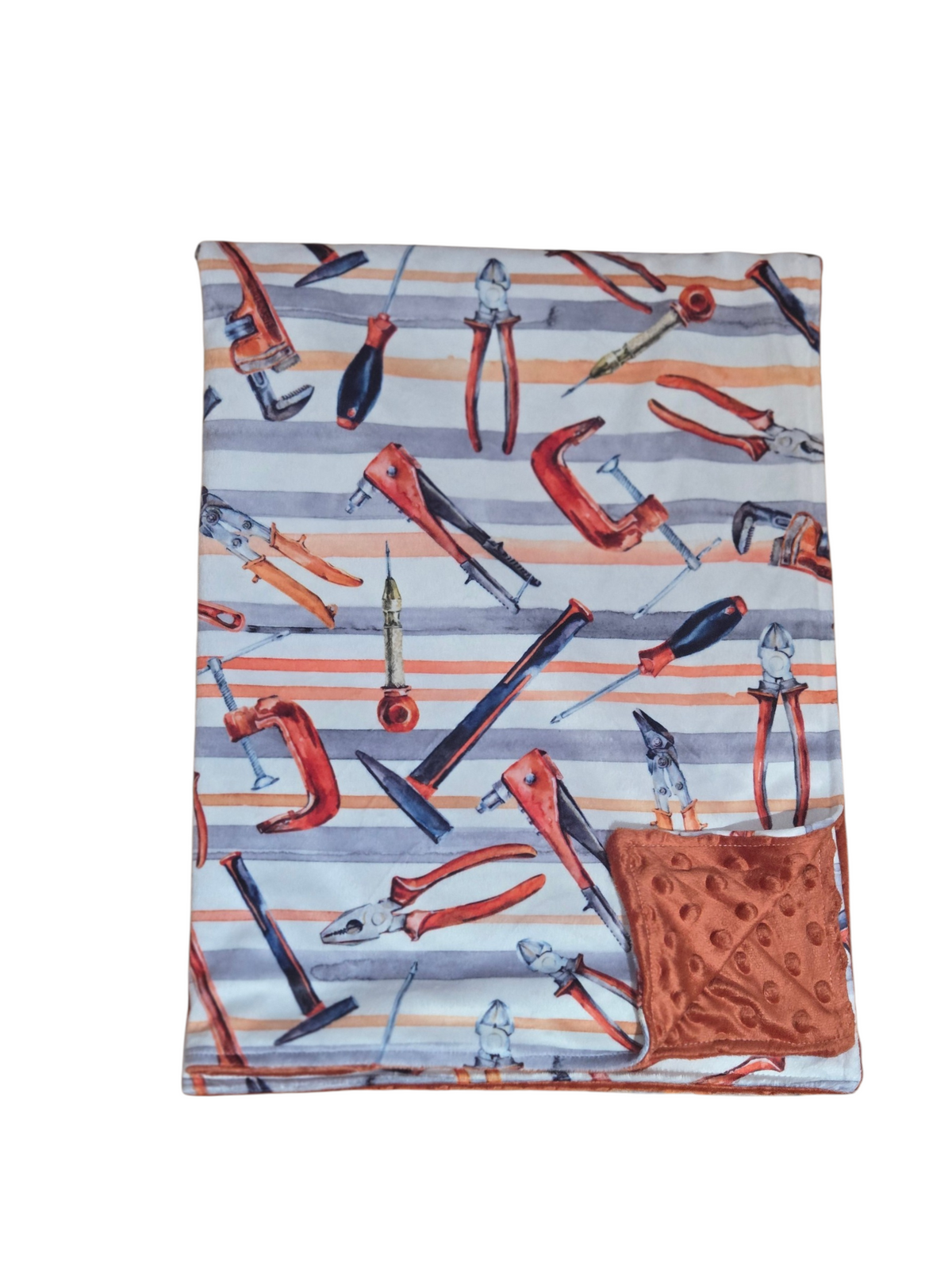 Couverture minky outils