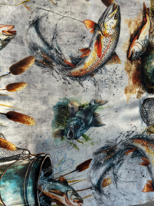 Doudou mousseline - Poisson