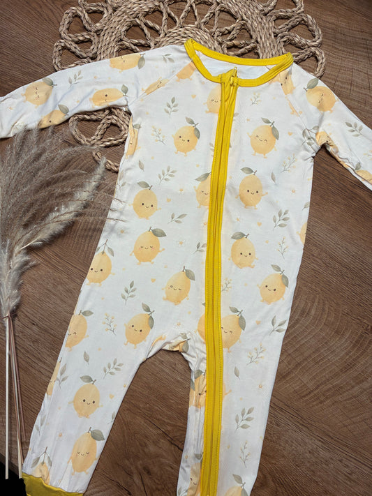 Pyjama citron| Jaune moutarde