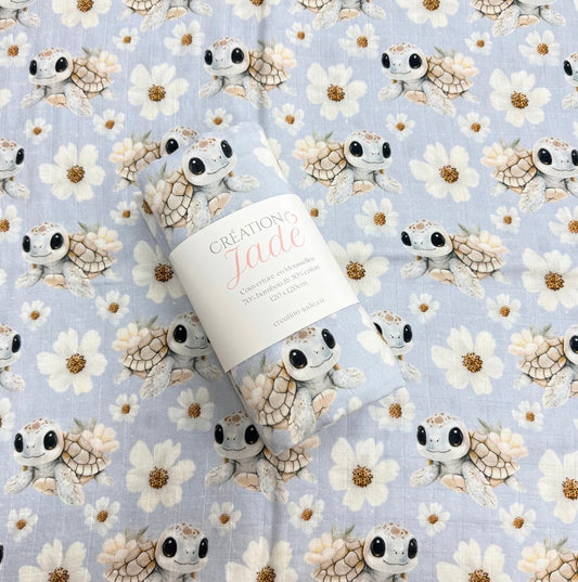 Doudou Mousseline| Tortue