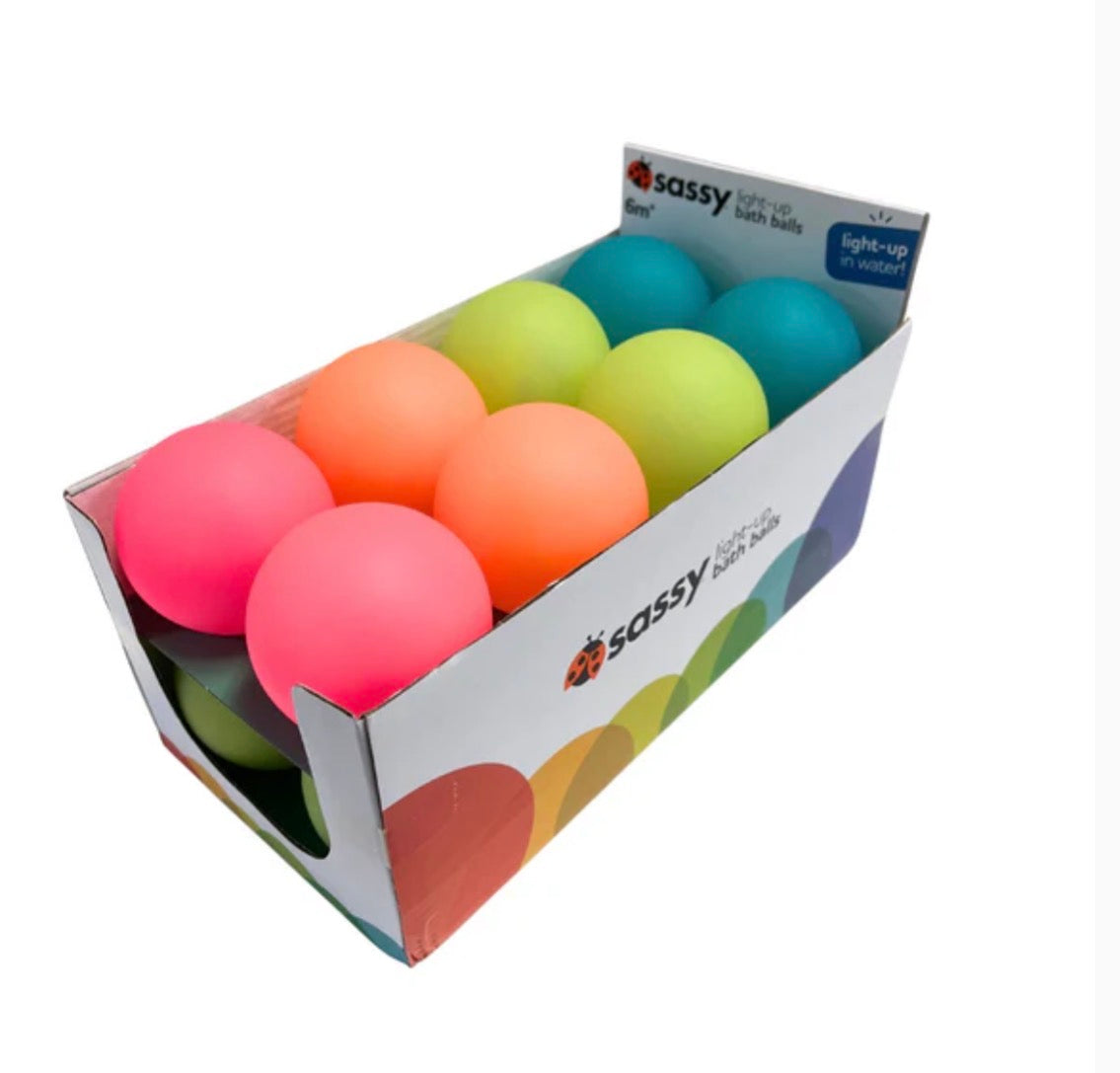 Balle lumineuse de bain| sassy