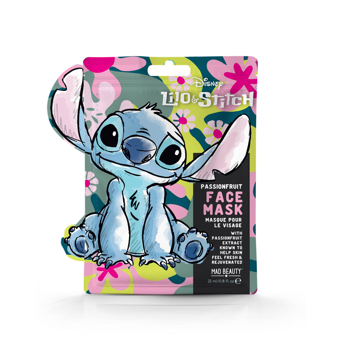 Masque en tissu cosmétique Lilo et Stitch