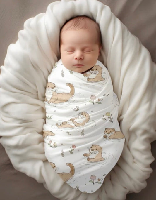 Doudou mousseline |Loutre