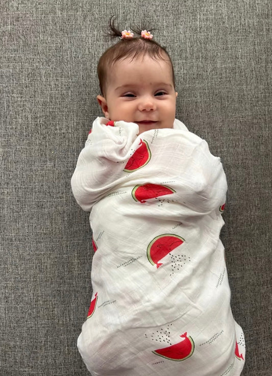 Doudou mousseline | Melon