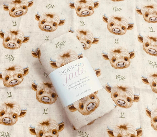 Doudou Mousseline| Vache