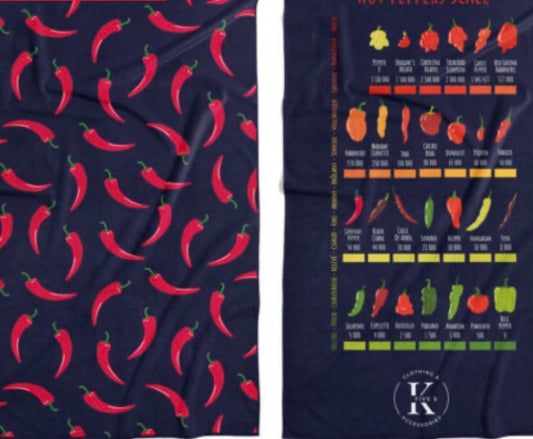 Serviette en microfibre k5 | Piment