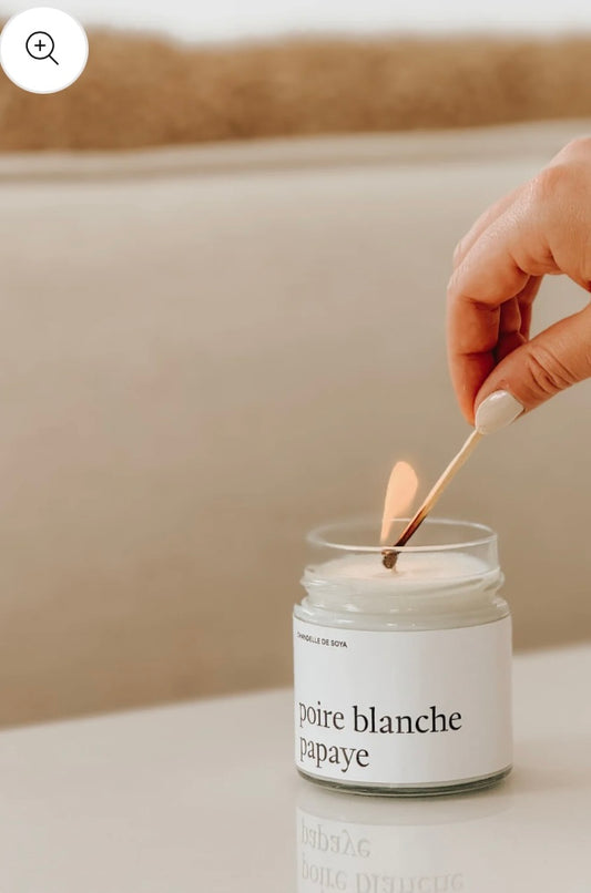 Chandelle- poire blanche