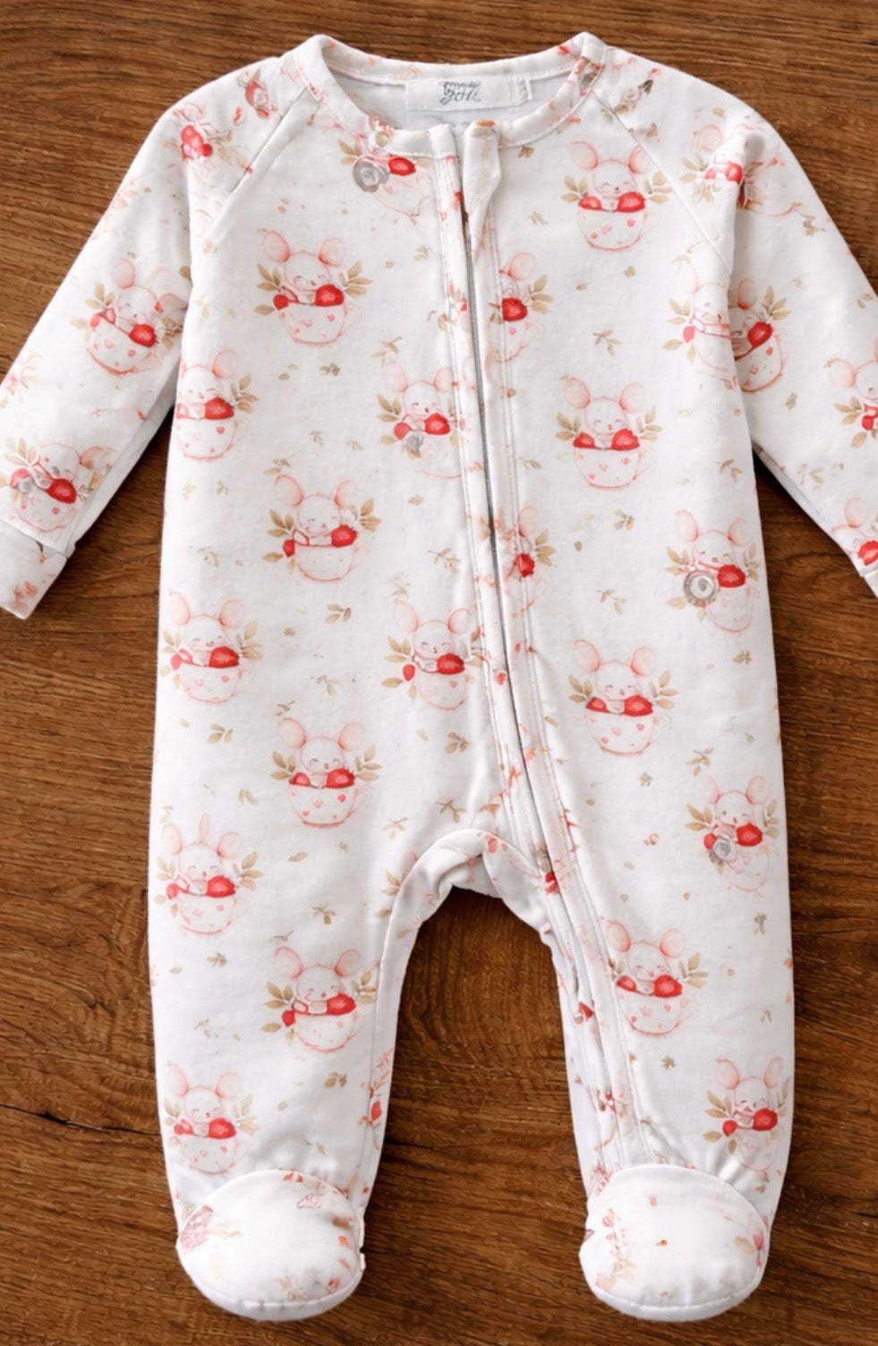 Pyjama | souris & fraise