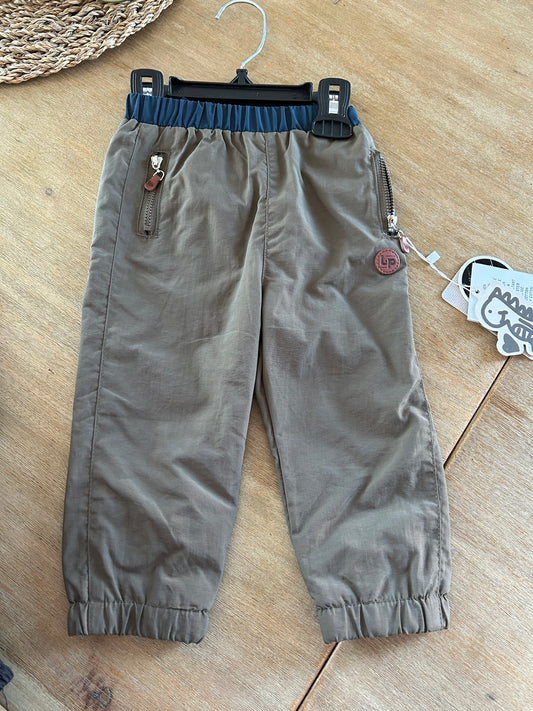 Pantalon nylon 6-12 mois (2 couleurs)