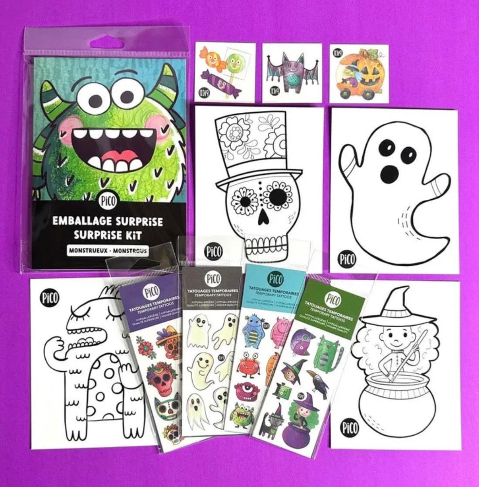 Ensemble de tatouage | Halloween