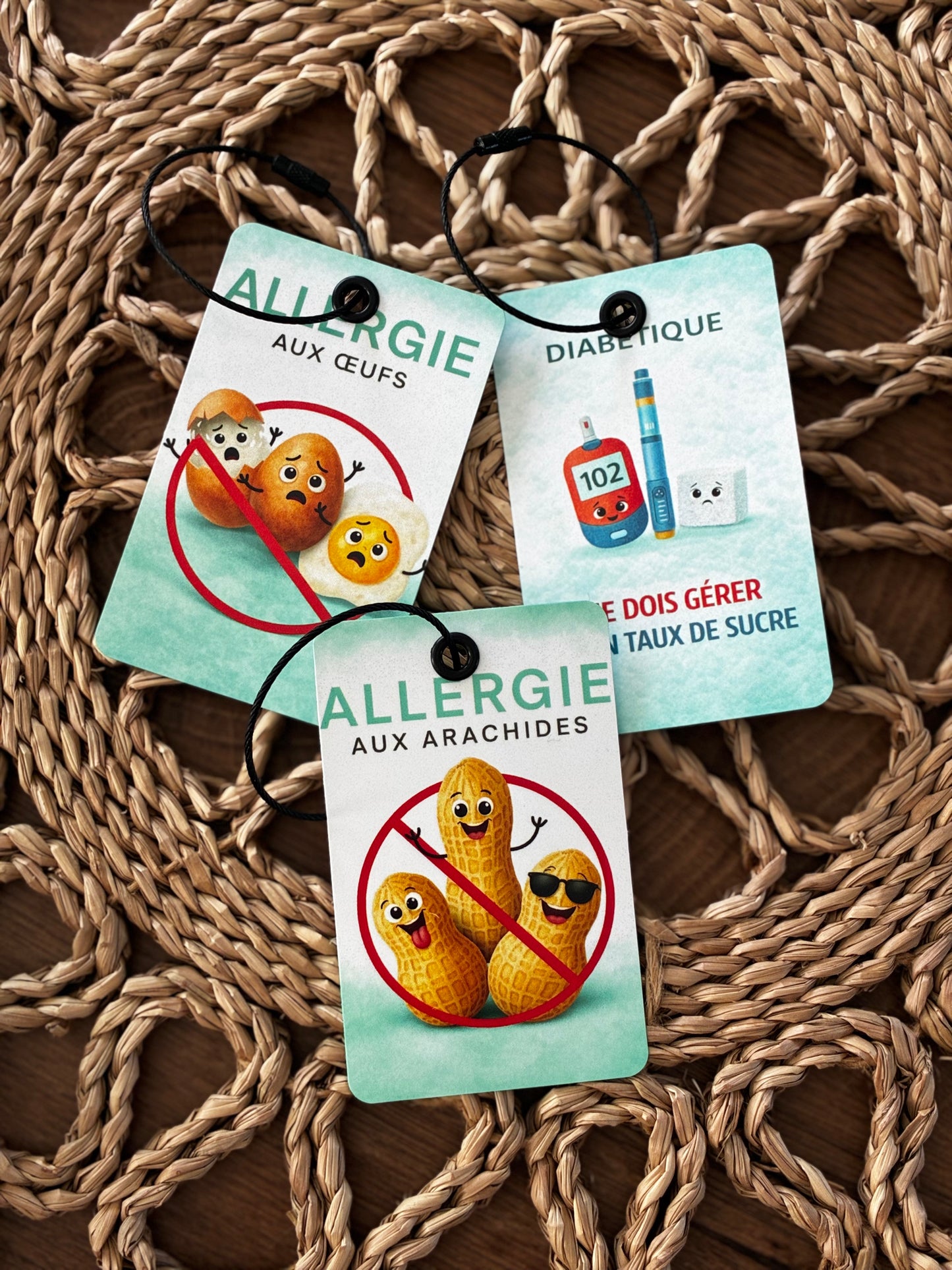 Étiquette allergie